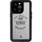 NHL Los Angeles Kings Black Text iPhone 15 Pro Waterproof Case